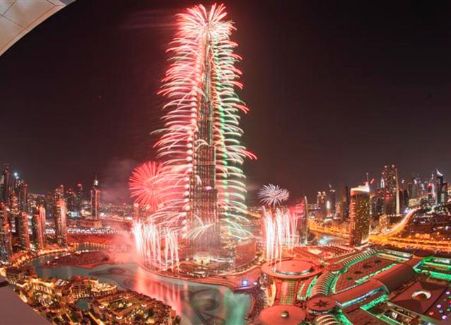 دبي تستعد لإطلاق "أضخم العاب نارية في العالم" ليلة رأس السنة