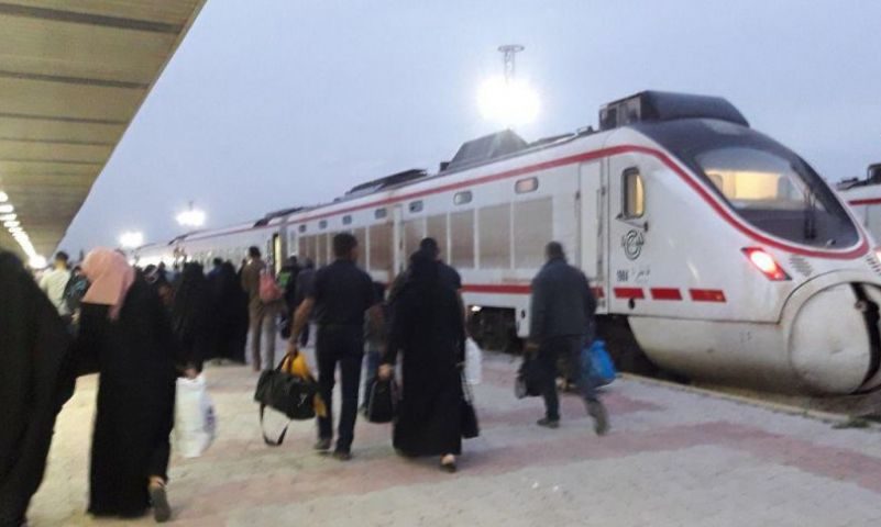 “مكانك راوح”.. قطار طهران – دمشق الذي لم تُسمع صفاراته حتى الآن