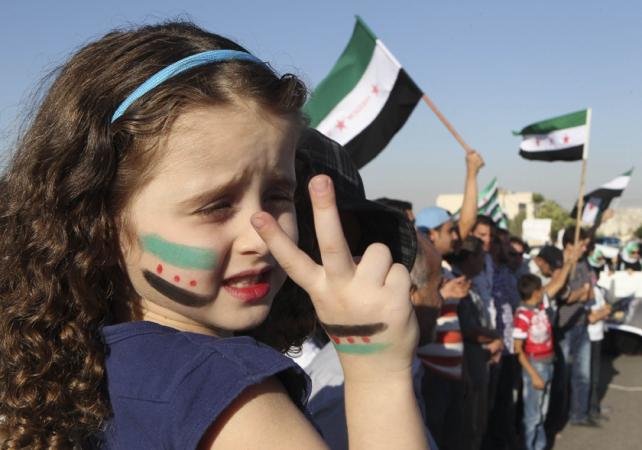 تظاهرة باربيل تطالب باعدام مغتصبي لاجئة سورية قاصر