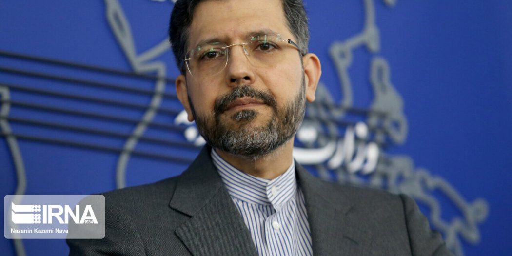 سعيد خطيب زاده المتحدث باسم الخارجية الايرانية- ايرنا -