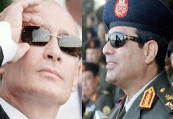 السيسي فاوض حول صفقة اسلحة  وبوتين يؤيد ترشحه للانتخابات الرئاسية في مصر  