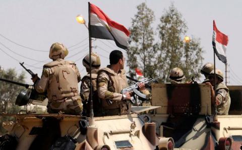 ارشيفية ..مقتل ١١ عسكريا عند محطة مياه شرق السويس