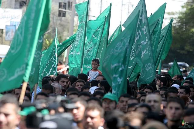 مسيرة لحماس شمال قطاع غزة احتفالا بفوز حزب اردوغان في الانتخابات البلدية