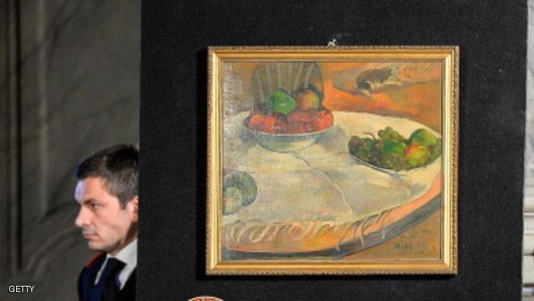 العثور على لوحة "غوغان" بمطبخ عمال