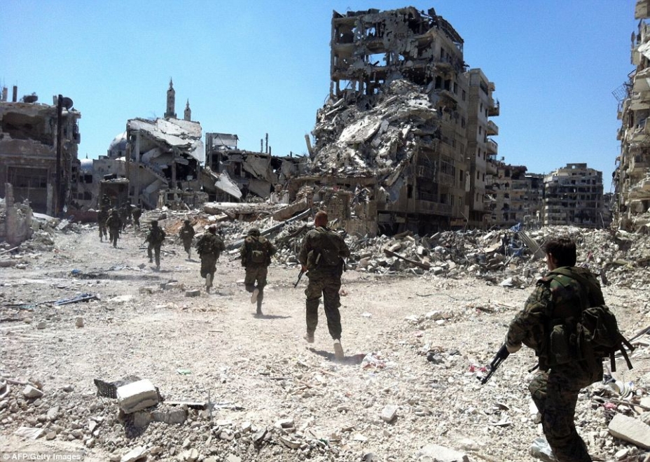 حمص مركز محوري واقتصادي وسط سوريا و"عاصمة الثورة" ضد النظام السوري