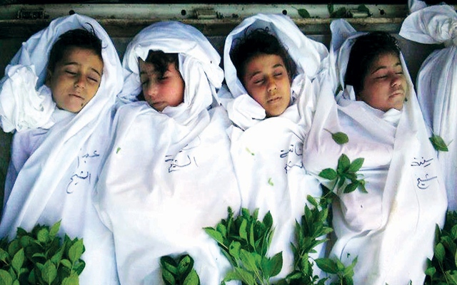 بعد 10 سنوات تقرير يوثق هوية المشاركين في مذبحة داريا