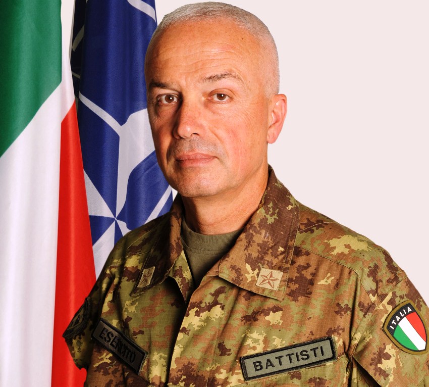 الجنرال جورجو باتيستي،  ... تصريحات لمجموعة (أدنكرونوس)