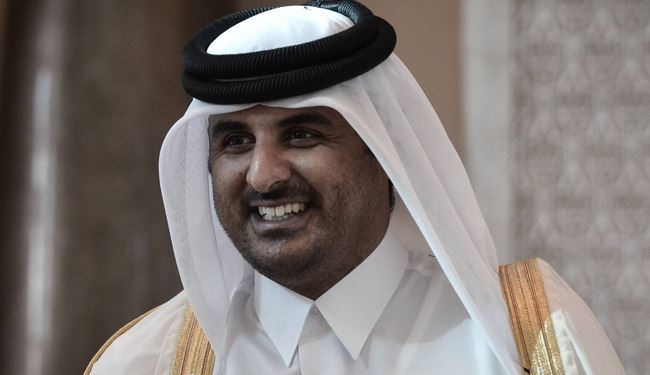 امير قطر يقوم بزيارة مفاجئة للسعودية