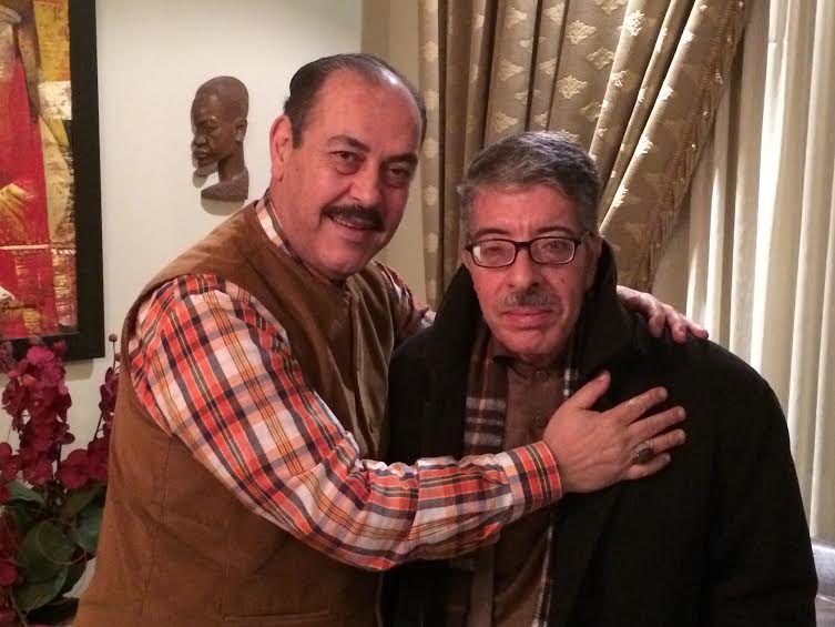 1 الفنان لطفي بشناق مع الموسيقار نوبلي فاضل