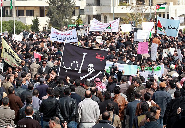 اضراب المعلمين في الاردن يمنع مئات الاف الطلاب من التوجه للمدارس