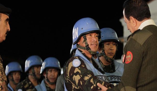 الجنود الفليبينيون في الجولان افلتوا من حصار مسلحي المعارضة السورية