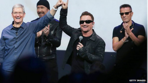 فرقة "يوتو" تهدي ألبوما مجانيا لمستخدمي خدمة "أي تيونز