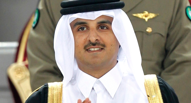 امير قطر يؤكد ان بلاده لم تدعم ابدا "المجموعات المتطرفة"