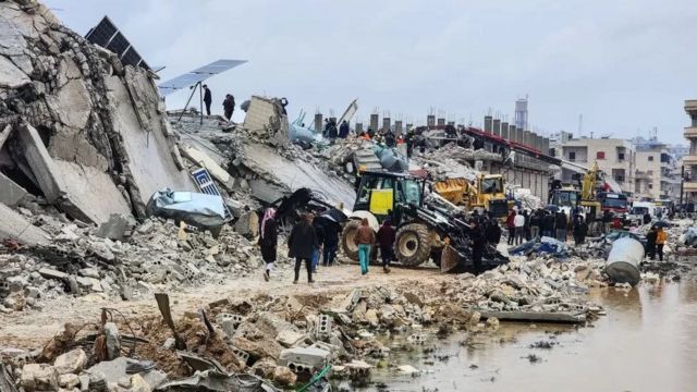 حلب، التي مزقتها الحرب في سوريا، من أكثر المدن التي تضررت من الزلزال - غيتي ايمج