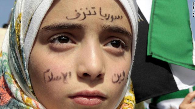 ناشطون سوريون يحتجون علي الصمت الدولي تجاه قضيتهم