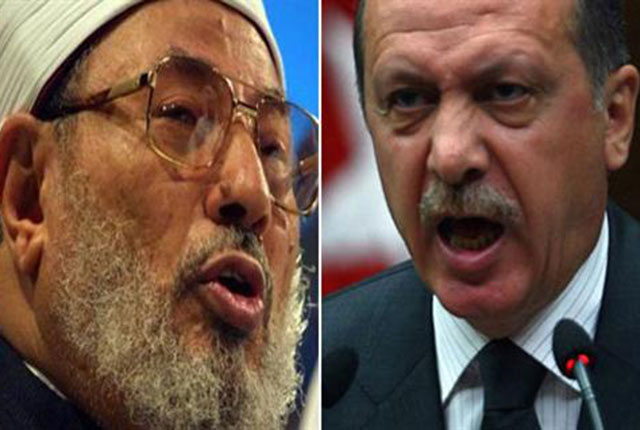 أردوغان و القرضاوي