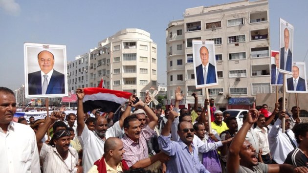 تظاهرات في اليمن احتجاجا على عنف القاعدة والميليشيات الشيعية