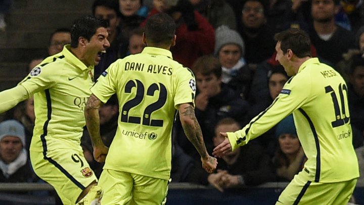 برشلونة يعود بفوز ثمين من مانشستر ويوفنتوس يهزم بروسيا دورتموند