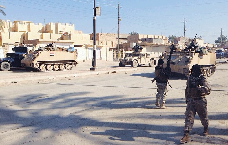 معارك جنوب تكريت وواشنطن تعتبر استعادة المدينة مسألة وقت