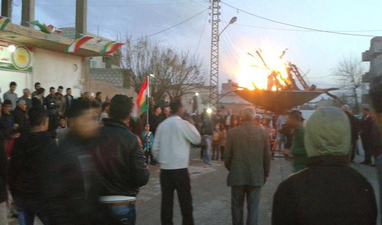  اكراد سورية يلغون الاحتفالات بعيد النوروز بعد تفجيرات الحسكة