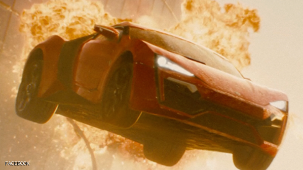 230 سيارة تحطمت في "فاست آند فيوريوس 7"