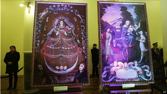 بوليفيا تستعيد لوحتي "الهروب إلى مصر" و"عذراء كانديلاريا"