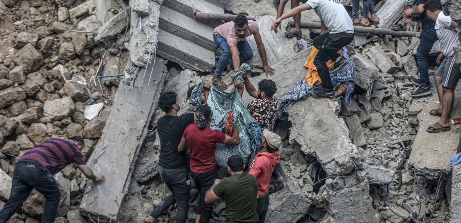 غزة الدمار في كل مكان - غيتي