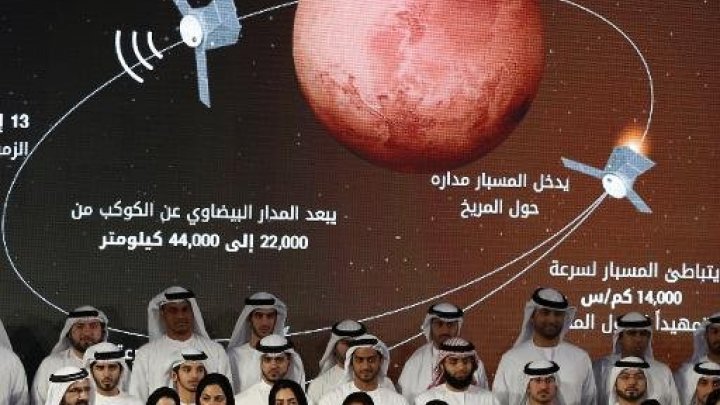 مسبار "الأمل" الإماراتي يحط على المريخ  في عام 2021