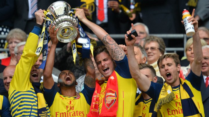 أرسنال يحتفظ بلقب بطل كأس إنكلترا لكرة القدم