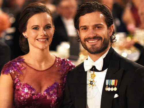 نخبة ملكية عالمية تشارك فى حفل زفاف امير سويدي وعارضة ازياء