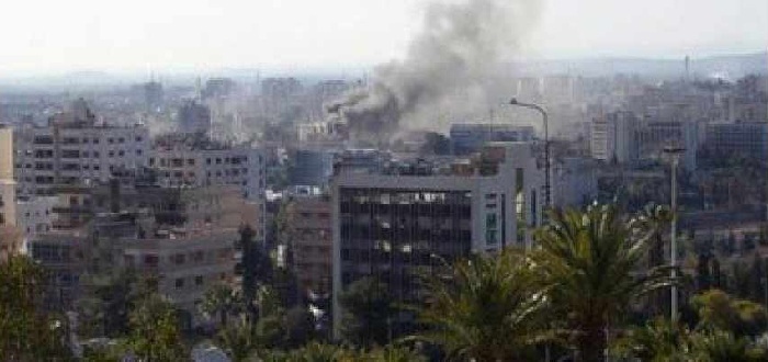 قتلى وجرحى إثر سقوط قذائف في محيط السفارة الروسية بدمشق