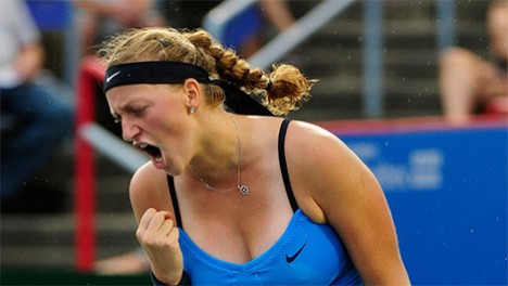 كفيتوفا تنسحب من بطولة ايستبورن بسبب وعكة صحية