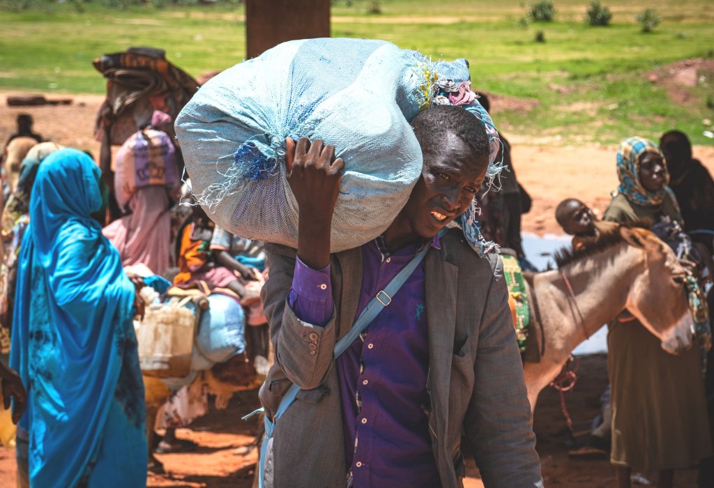 قدرت منظمة الهجرة الدولية ان ثلاثة ملايين نزحوا من السودان- مهاجر نيوز