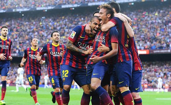 ابطال اوروبا:برشلونة يكتفى بنقطة روما وسقوط مفاجىء لارسنال  