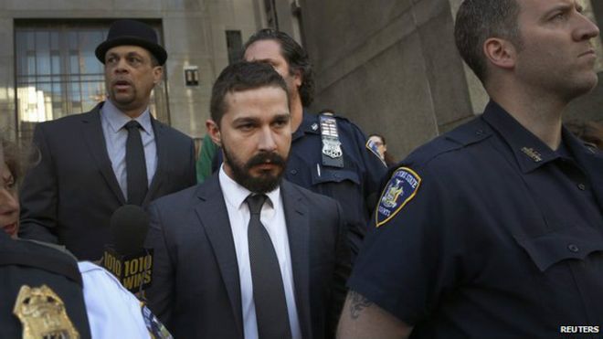 إلقاء القبض على الممثل شيا لابوف في تكساس بسبب السكر