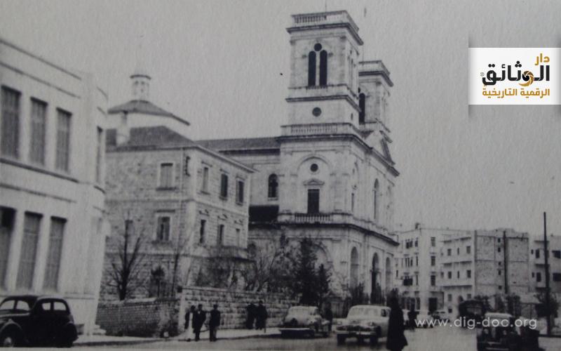 كنيسة اللاتين في حي العزيزية بحلب -مواقع سورية كنيسة اللاتين في حي العزيزية بحلب -مواقع سورية
