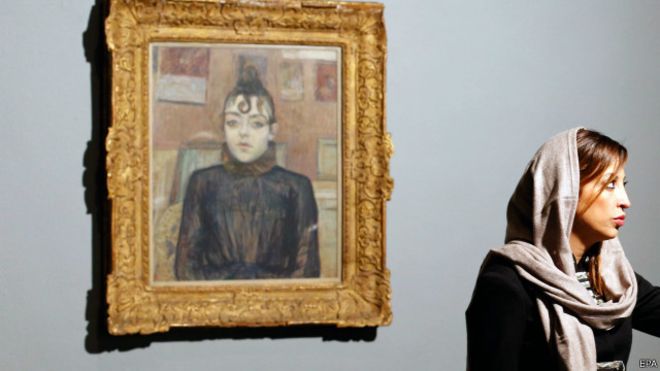 فنانون أمريكيون كبار في معرض فني في العاصمة الإيرانية