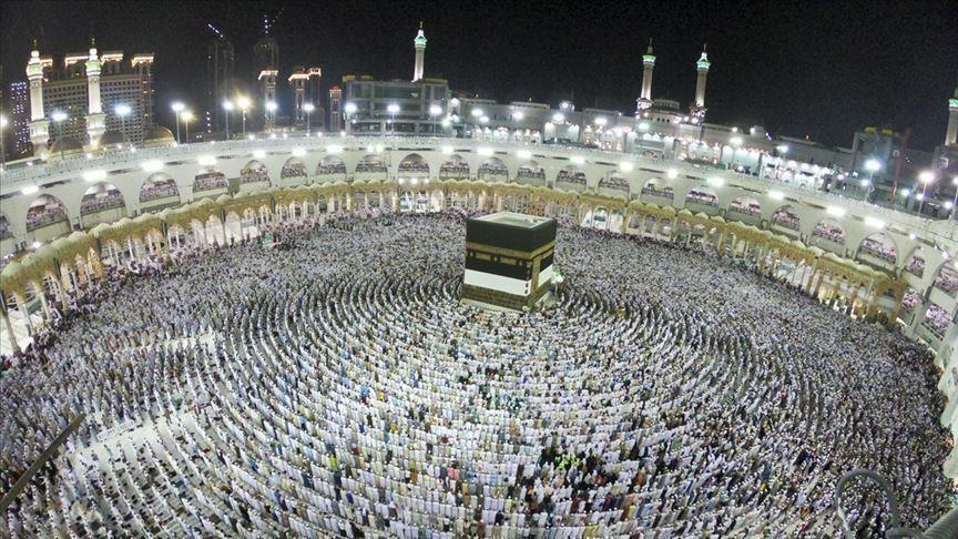 وفق ما أعلنته السعودية الأربعاء مع وصول عدد الحجاج القادمين من الخارج مليونا و180 ألفا و306- ايه ايه