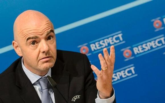  روسيا والدنمارك ومولدوفا ينضمون لمؤيدي إنفانتينو بانتخابات الفيفا