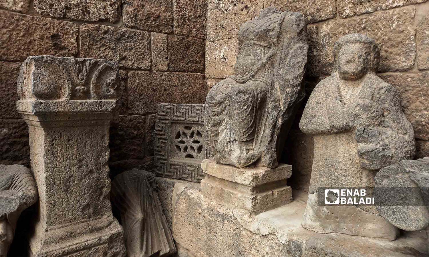 آثار مدينة بصرى الشام في محافظة درعا جنوبي سوريا- 13 من تشرين الاول 2023 (عنب بلدي/سارة الأحمد)