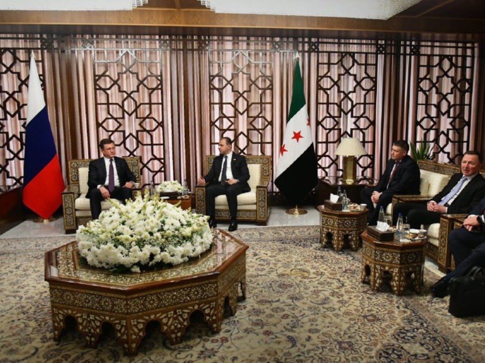 الوفدان السوري والروسي في دمشق - الاخبارية