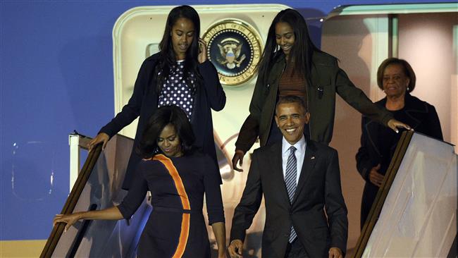 أوبامابالارجنتين:ابنتاي ترغبان في التعرف على ليونيل ميسي