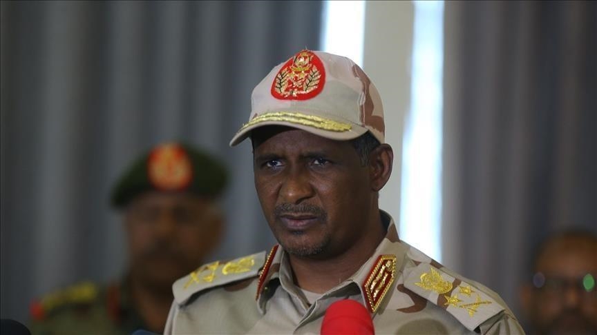 حميدتي قائد "قوات الدعم السريع"- الاناضول حميدتي قائد "قوات الدعم السريع"- الاناضول