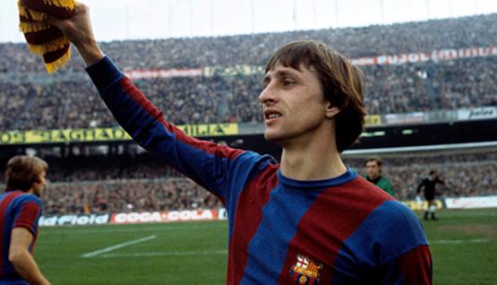 رؤساء برشلونة السابقون يحضرون الكلاسيكو الأسباني لتكريم كرويف