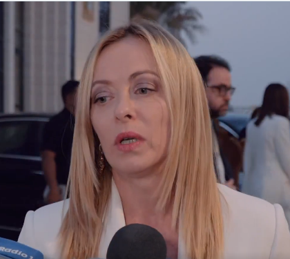 رئيسة الوزراء الإيطالية جورجا ميلوني- اكي