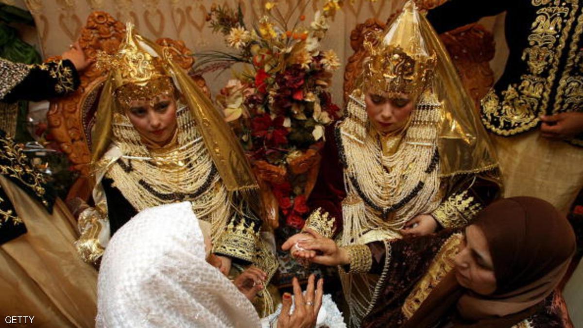 تكاليف زواج بمبالغ زهيدة في منطقة جزائرية
