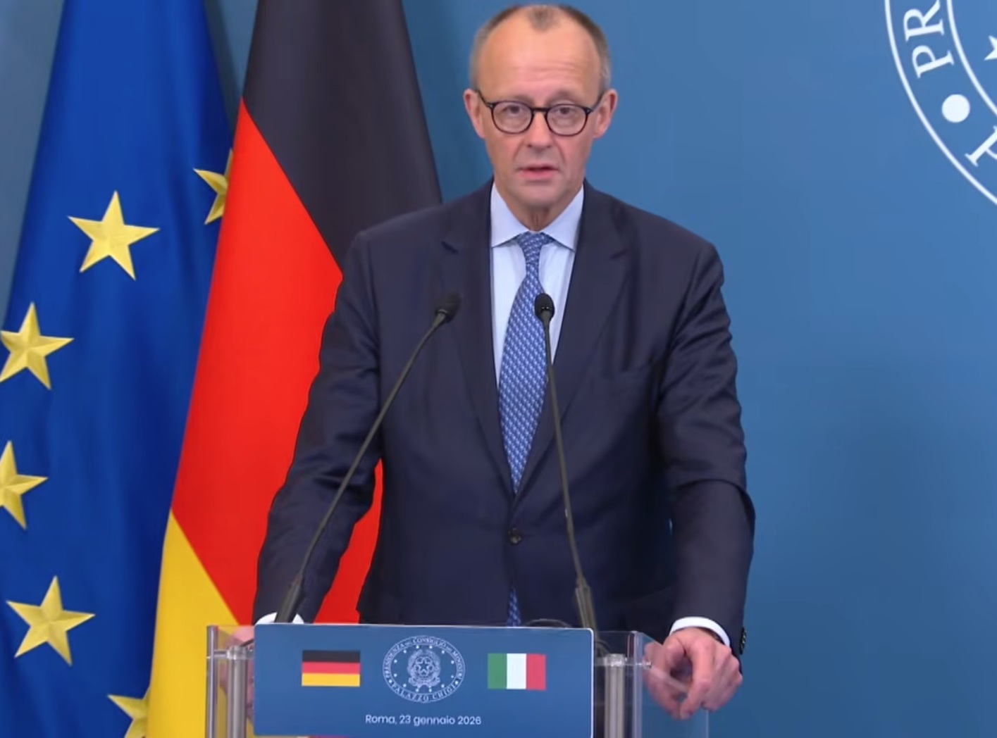 مستشار المانيا فريدريش ميرتس- اكي