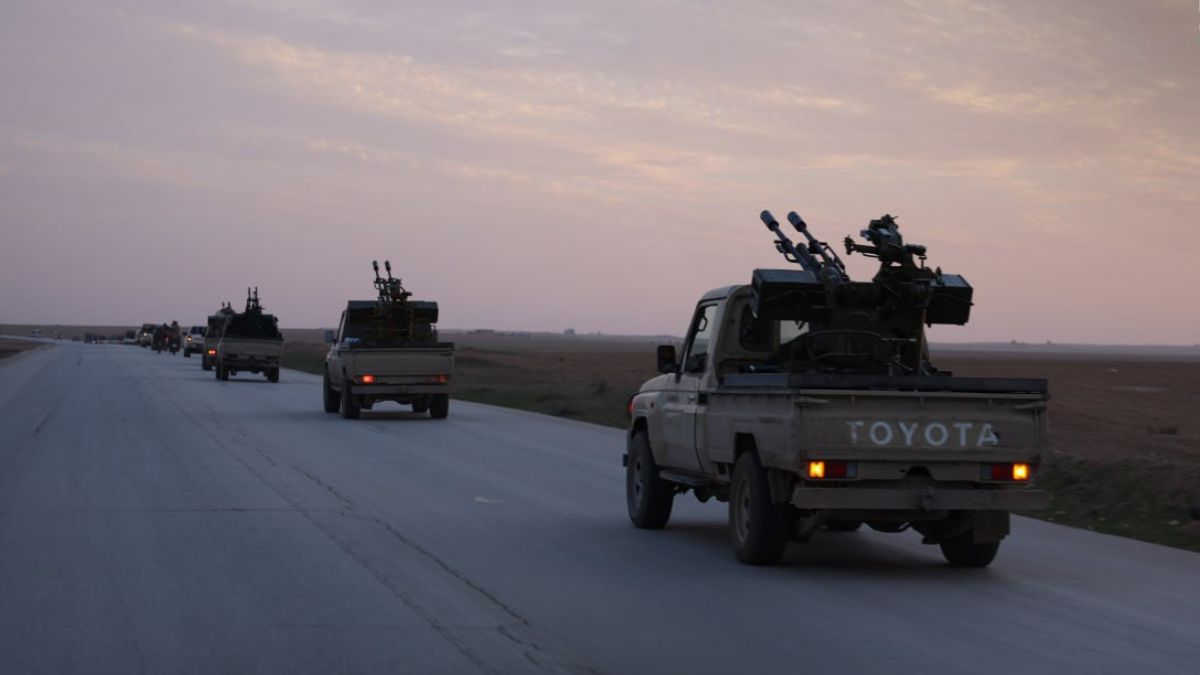 الجيش السوري يعزز قواته على طول الحدود العراقية - 5 آذار 2026 (سانا)