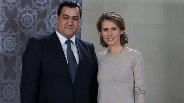 اسماء الاخرس وعلاء مخلوف