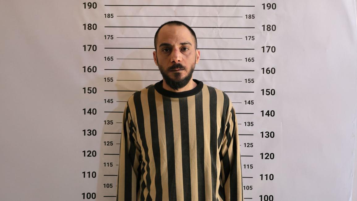 أمجد يوسف بعد قبض السلطات السورية عليه (24/4/2026 وزارة الداخلية السورية في إكس)